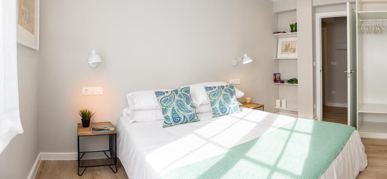 Apartamento De Diseno Centrico Con Terraza Espectacular Santiago de Compostela Exterior foto