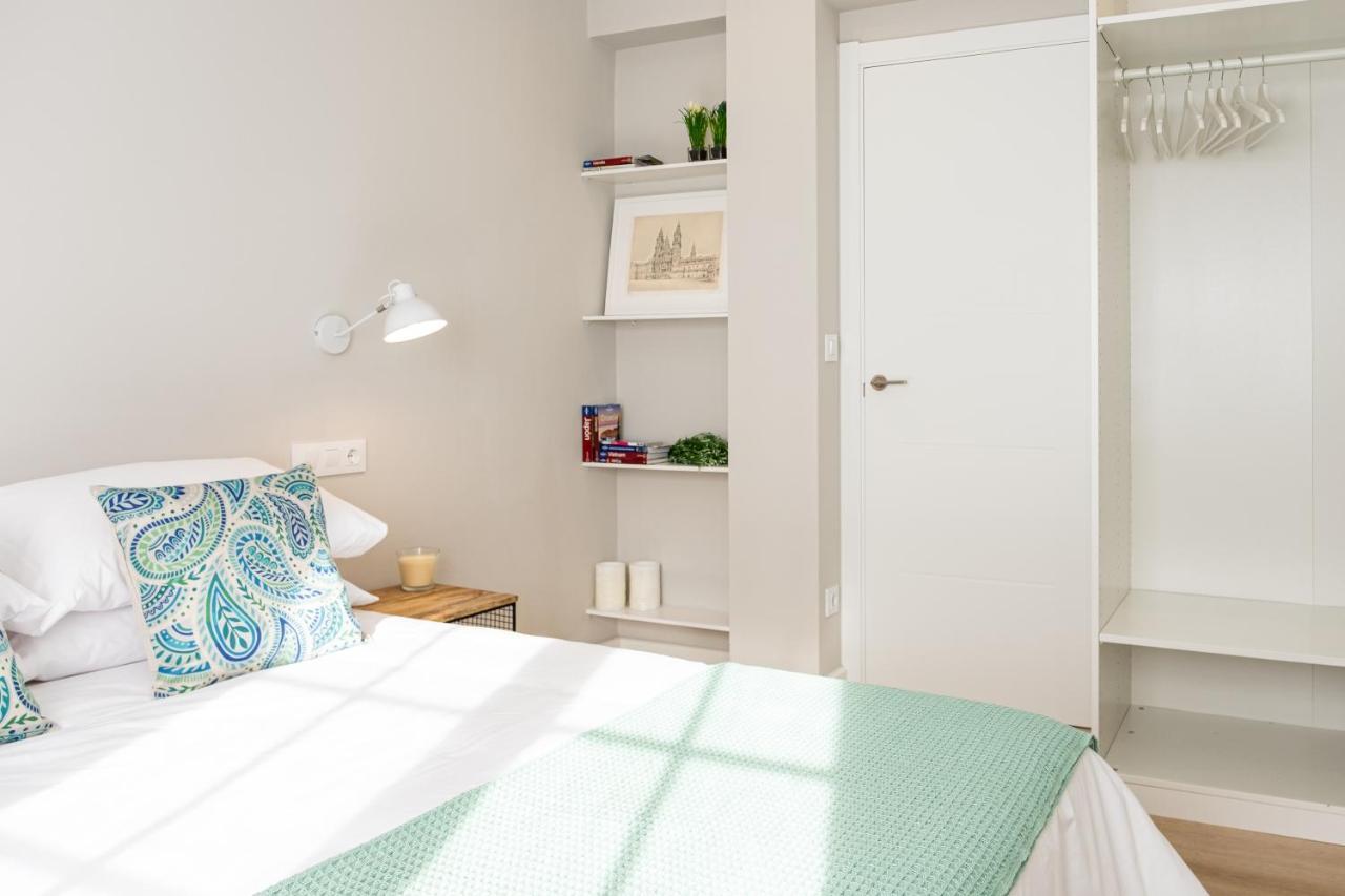 Apartamento De Diseno Centrico Con Terraza Espectacular Santiago de Compostela Exterior foto